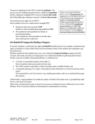 Form OFP101 Instructions - Asking for an Order for Protection (Ofp) - Minnesota (English/Somali), Page 4