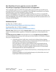 Form OFP101 Instructions - Asking for an Order for Protection (Ofp) - Minnesota (English/Somali), Page 6