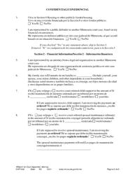 Form CHP1002 Affidavit for Court-Appointed Attorney - Minnesota (English/Spanish), Page 2