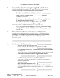 Form CHP1002 Affidavit for Court-Appointed Attorney - Minnesota (English/Spanish), Page 3