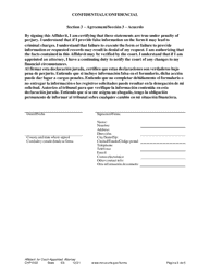 Form CHP1002 Affidavit for Court-Appointed Attorney - Minnesota (English/Spanish), Page 5
