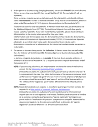 Instructions for Form CCT102 Plaintiff&#039;s Statement of Claim - Minnesota (English/Spanish), Page 6