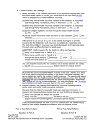 Form DR-105 Petition for Dissolution of Marriage (With Children) - Alaska, Page 12