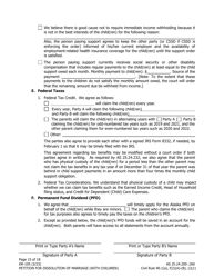 Form DR-105 Petition for Dissolution of Marriage (With Children) - Alaska, Page 15
