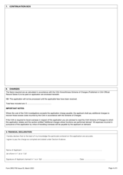 Form SRG1765 Application for the Issue of or a Change to a UK Design Organisation Approval (Doa) or Alternative Procedures to Doa (Adoa) in Accordance With Part 21 - United Kingdom, Page 4