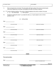 Form RI-PR013 Guardianship Visitation Order - County of Riverside, California, Page 5