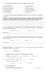 Form RL-2(A) Request for Approval to Lease Space - Louisiana, Page 2