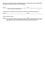 Form RL-2(A) Request for Approval to Lease Space - Louisiana, Page 3