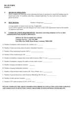 Form RL-2(B) Request for Bid Proposal - Louisiana, Page 3