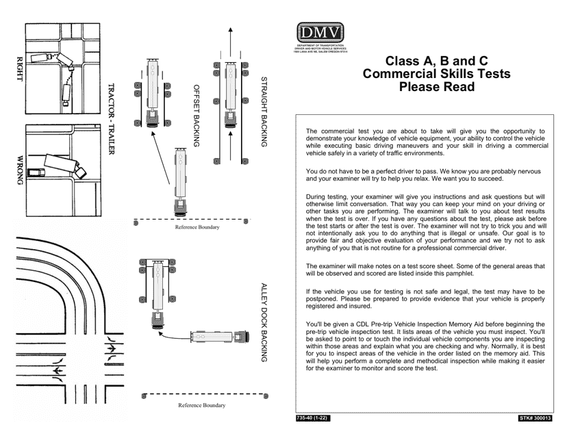 Form 735-40  Printable Pdf