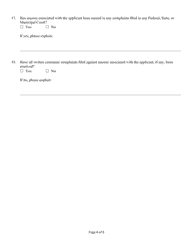 Prepraid Funeral Benefit Contract Application Trust-Funded Form - Texas, Page 4