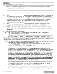 Form NHJB-2844-F Chins Dispositional Hearing Order - New Hampshire, Page 2