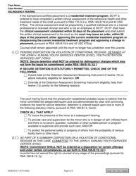 Form NHJB-2272-F Delinquency Hearing - New Hampshire, Page 2