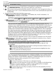Form NHJB-2219-F Delinquency Arraignment Order - New Hampshire, Page 2