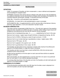 Form NHJB-2340-FPE Guardian Ad Litem Statement (E-File Only) - New Hampshire, Page 2