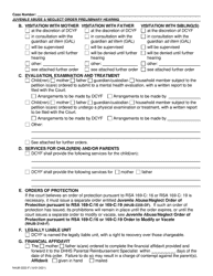 Form NHJB-2222-F Juvenile Abuse/Neglect Order Preliminary Hearing - New Hampshire, Page 5