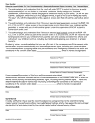 Form NHJB-2270-FP The Effect of a Consent Order on Your Constitutionally and Statutorily Protected Rights, Including Your Parental Rights - New Hampshire, Page 2
