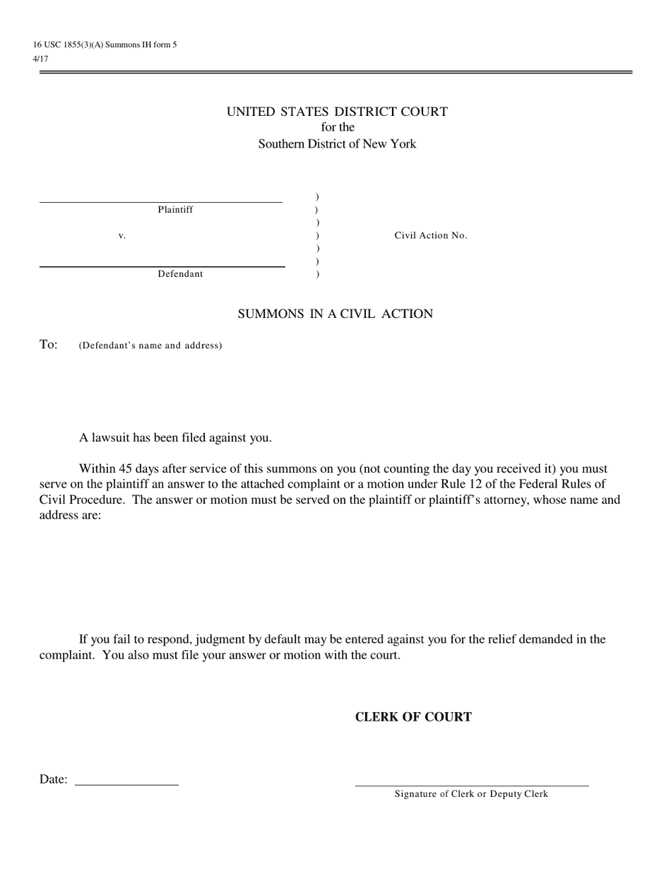 Form 5 - Fill Out, Sign Online and Download Fillable PDF, New York ...
