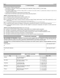 Form PI-1577 Tip Grant Application - Wisconsin Educational Opportunity Program (Weop) - Wisconsin, Page 2