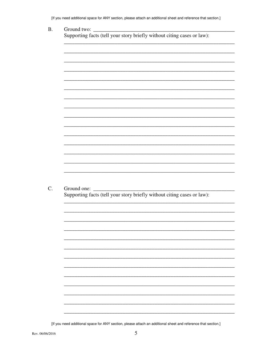 Amended Petition for Writ of Habeas Corpus - Person in Federal Custody - Illinois, Page 5