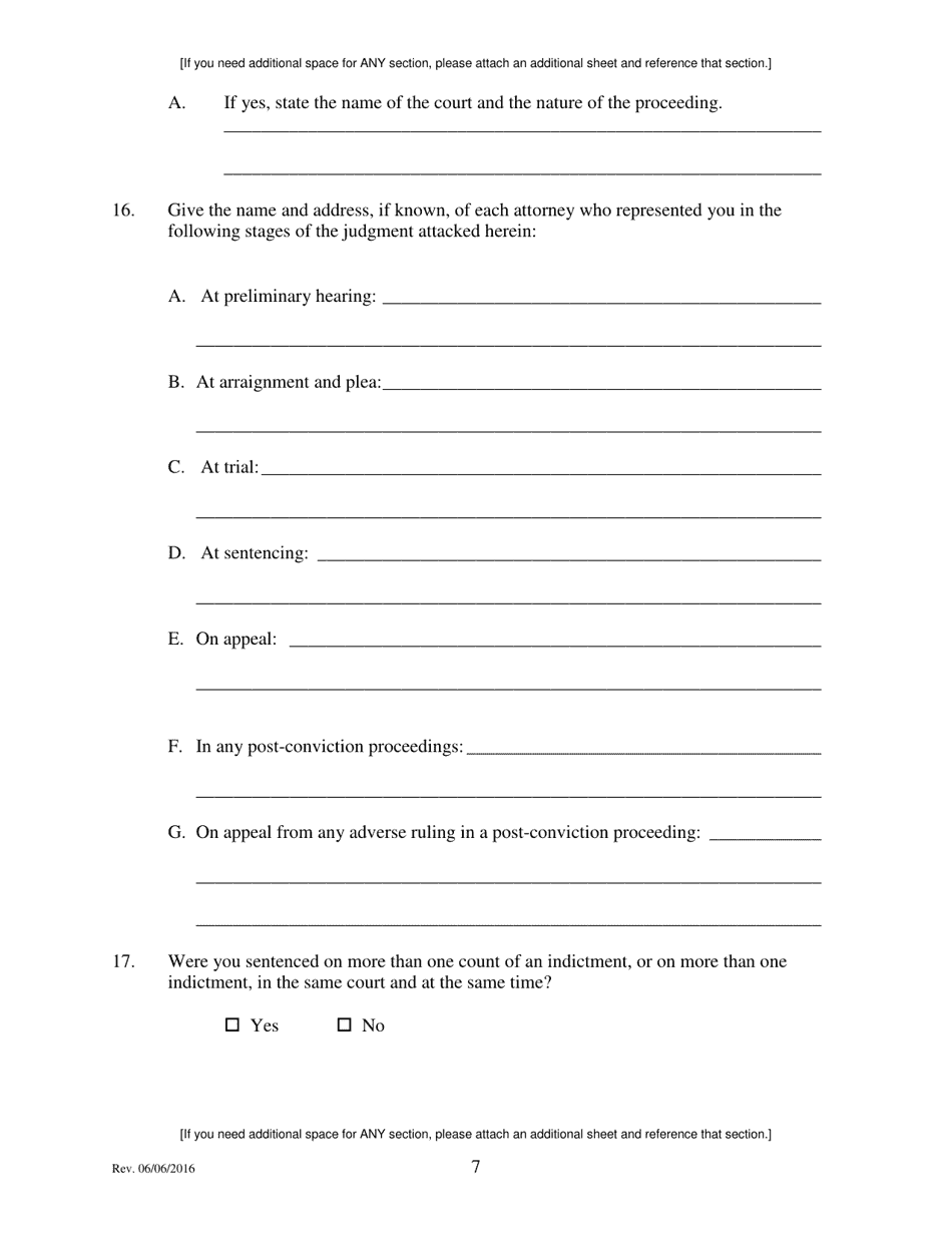 Amended Petition for Writ of Habeas Corpus - Person in Federal Custody - Illinois, Page 7