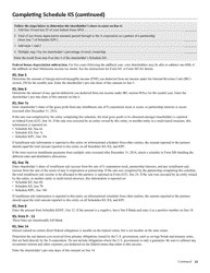 Instructions for Form M8 S Corporation Return - Minnesota, Page 13