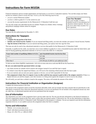 Form M1EDA Assignment of Income Tax Refunds - Minnesota, Page 3
