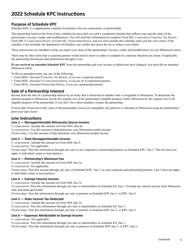 Form KPC Partner&#039;s Share of Income, Credits and Modifications - Minnesota, Page 3