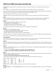 Form M8X Amended S Corporation Return - Minnesota, Page 4