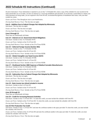 Form KS Shareholder&#039;s Share of Income, Credits and Modifications - Minnesota, Page 5