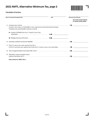 Form AMTI Alternative Minimum Tax - Minnesota, Page 2