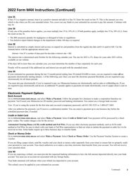 Form M4X Amended Corporation Franchise Tax Return - Minnesota, Page 8