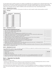 Schedule M1CD Child and Dependent Care Credit - Minnesota, Page 6