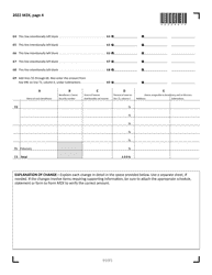 Form M2X Amended Income Tax Return for Estates and Trusts - Minnesota, Page 4
