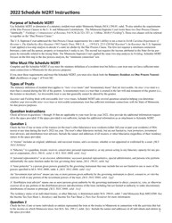 Schedule M2RT Resident Trust Questionnaire - Minnesota, Page 2