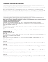 Instructions for Form M2 Income Tax Return for Estates and Trusts - Minnesota, Page 13
