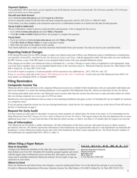 Instructions for Form M2 Income Tax Return for Estates and Trusts - Minnesota, Page 3