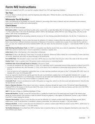 Instructions for Form M2 Income Tax Return for Estates and Trusts - Minnesota, Page 4