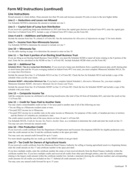 Instructions for Form M2 Income Tax Return for Estates and Trusts - Minnesota, Page 5