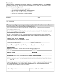 Form C58P Personal Financial Statement - Minnesota, Page 5