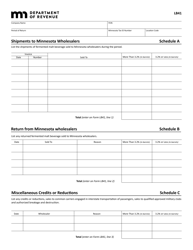 Form LB41 Excise Tax Return for Brewers - Minnesota, Page 2