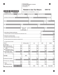 Form DR0173 Retailer&#039;s Use Tax Return - Colorado, Page 5