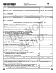 Form DR0347 Child Care Expenses Tax Credit - Colorado, Page 3