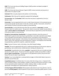 Form GAC501 Instructions - Petition for Guardian and/or Conservator of an Adult - Minnesota, Page 11