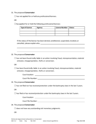 Form GAC5-U Petition for Appointment of General Conservator or Guardian - Minnesota, Page 16