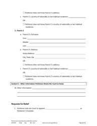 Form GAC902 Petition for Guardianship of at-Risk Juvenile - Minnesota, Page 4