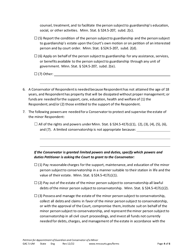 Form GAC5-UM Petition for Appointment of Guardian and Conservator of a Minor - Minnesota, Page 4