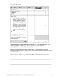 Section E Oregon Section 319 Proposal Form Grant Cycle - Oregon, Page 10
