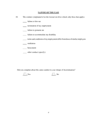 Employment Discrimination Complaint - Missouri, Page 4