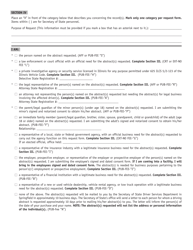 Form DSD DC164.15 Driving Record Abstract Request Form - Illinois, Page 2